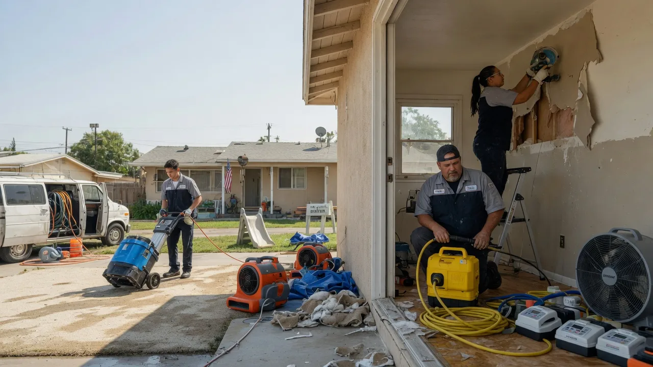 Water Damage Restoration in Downs, IL near me